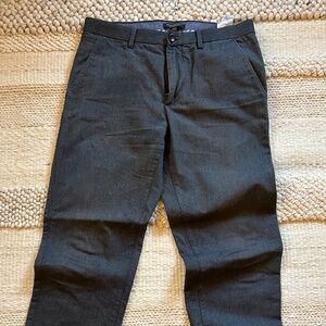 Banana Republic Kentfield Pant 32 x 34 - Charcoal Gray, 100% Cotton